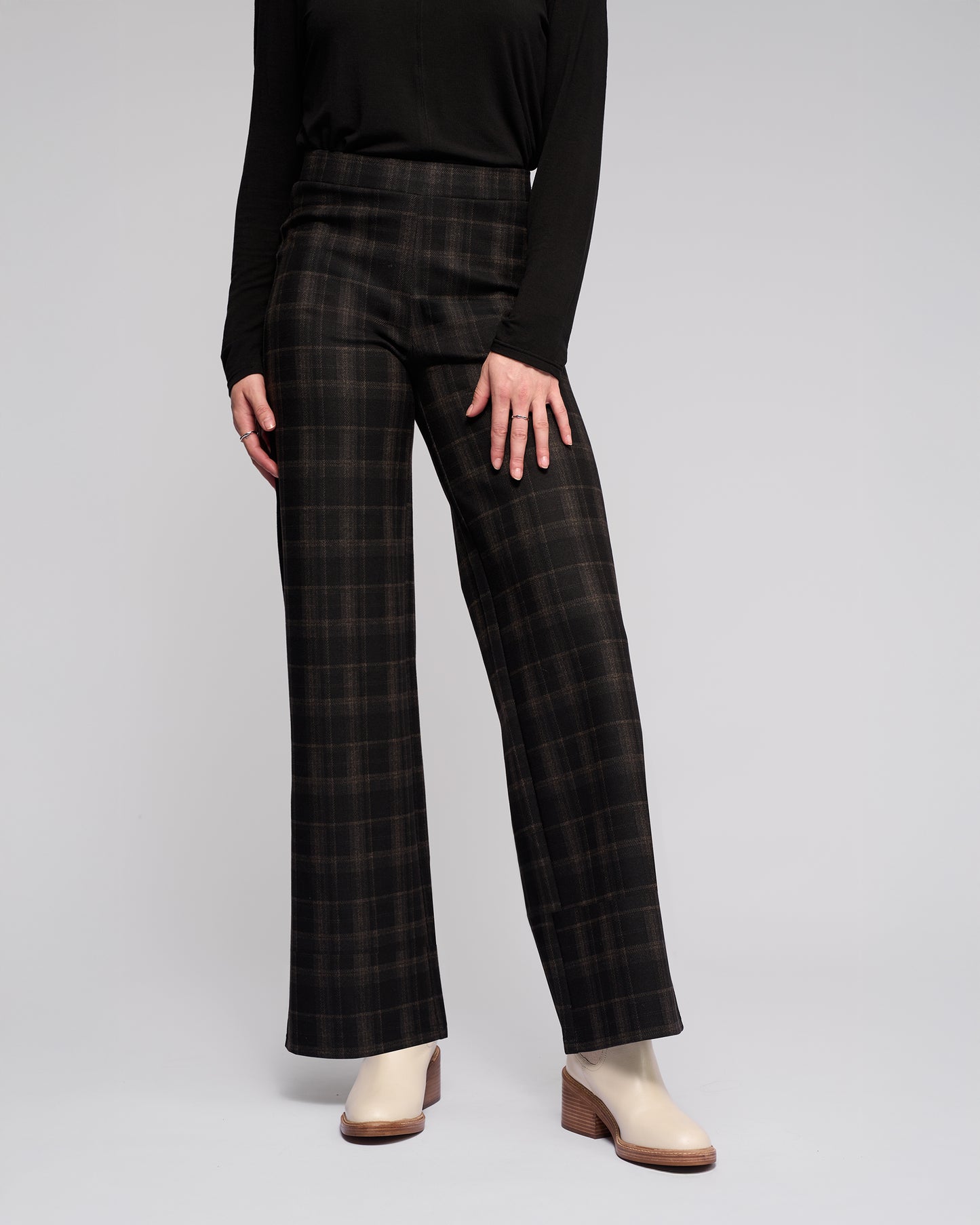 Loft Ponti Pull On - 235 - Checkmate