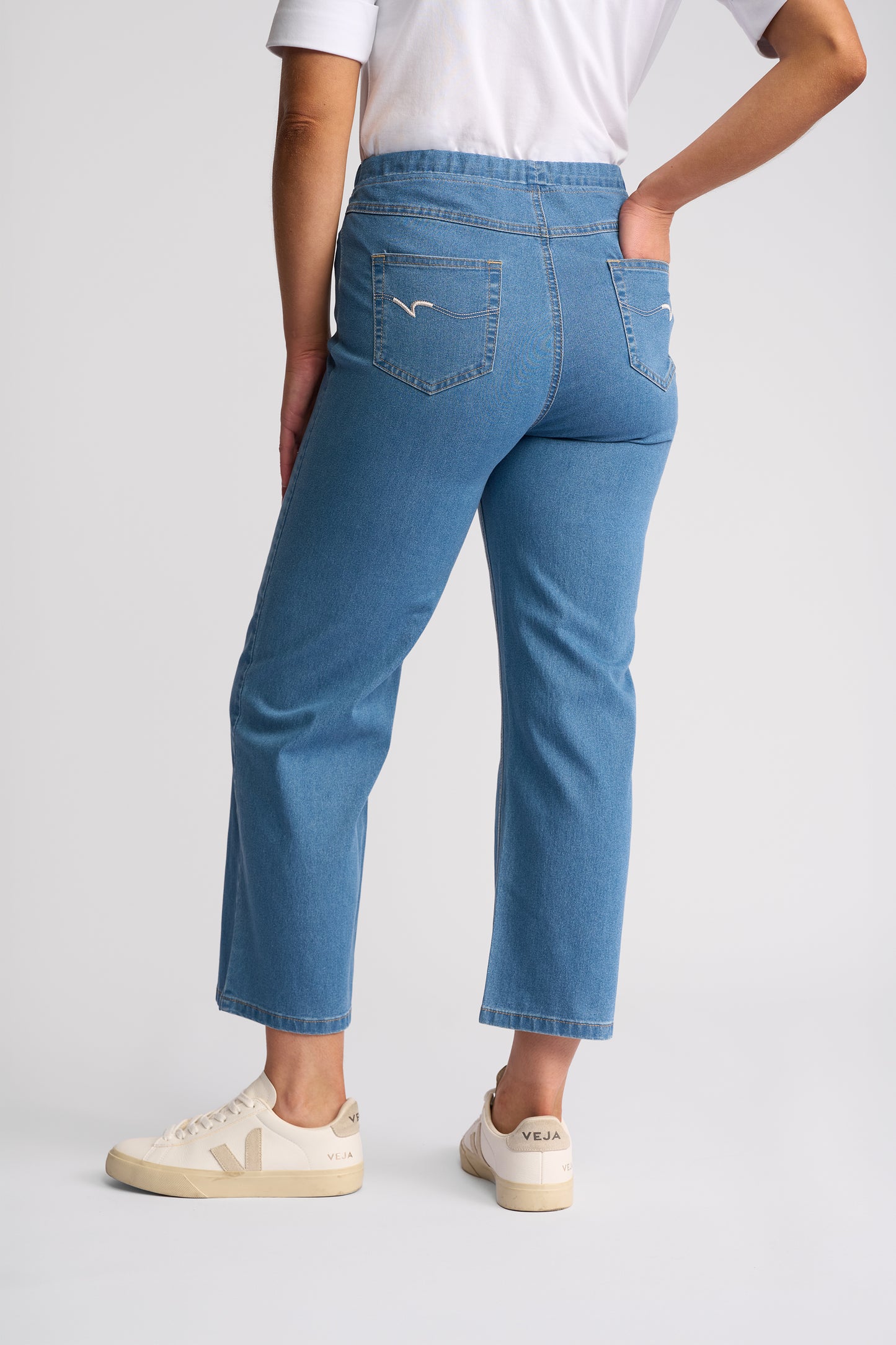 275CS - Seattle Pull On Pants - Light Denim - (Due 2nd Week Aug)