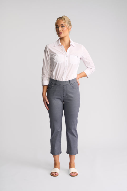 296 - London Pull On Pant - Midnight - (Due 2nd Week Aug)