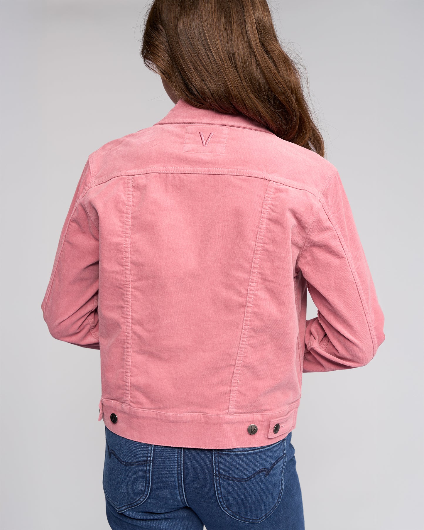 Core Cord Jacket - Dusky Pink