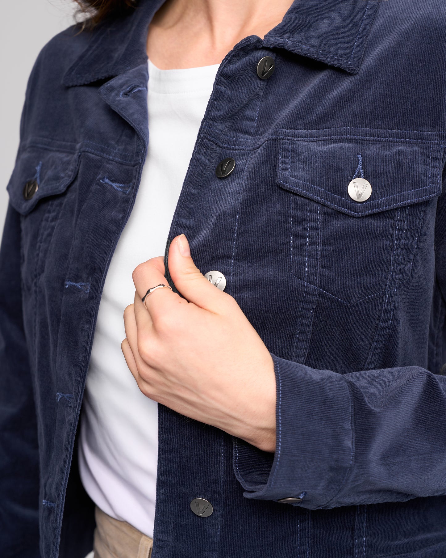 Core Cord Jacket - Slate