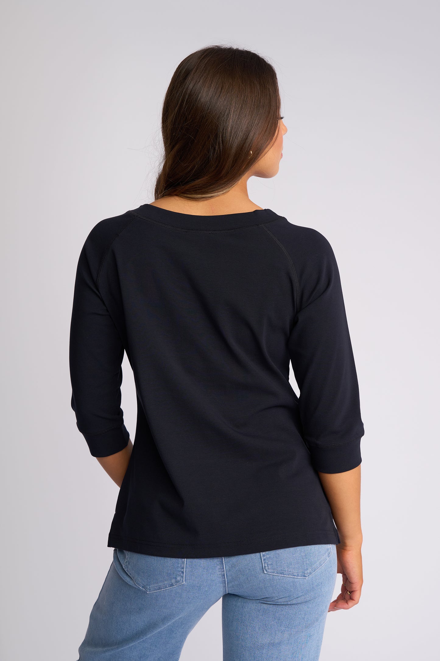 4381 - Canyon Top - Ink (3/4 Sleeve)