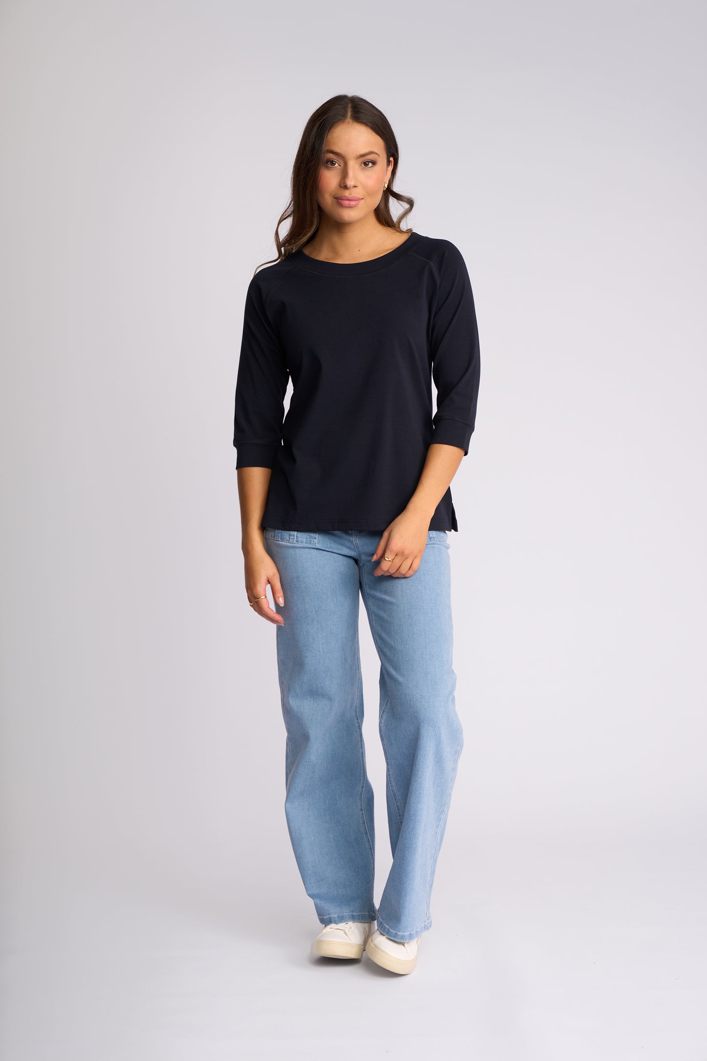 4381 - Canyon Top - Ink (3/4 Sleeve)
