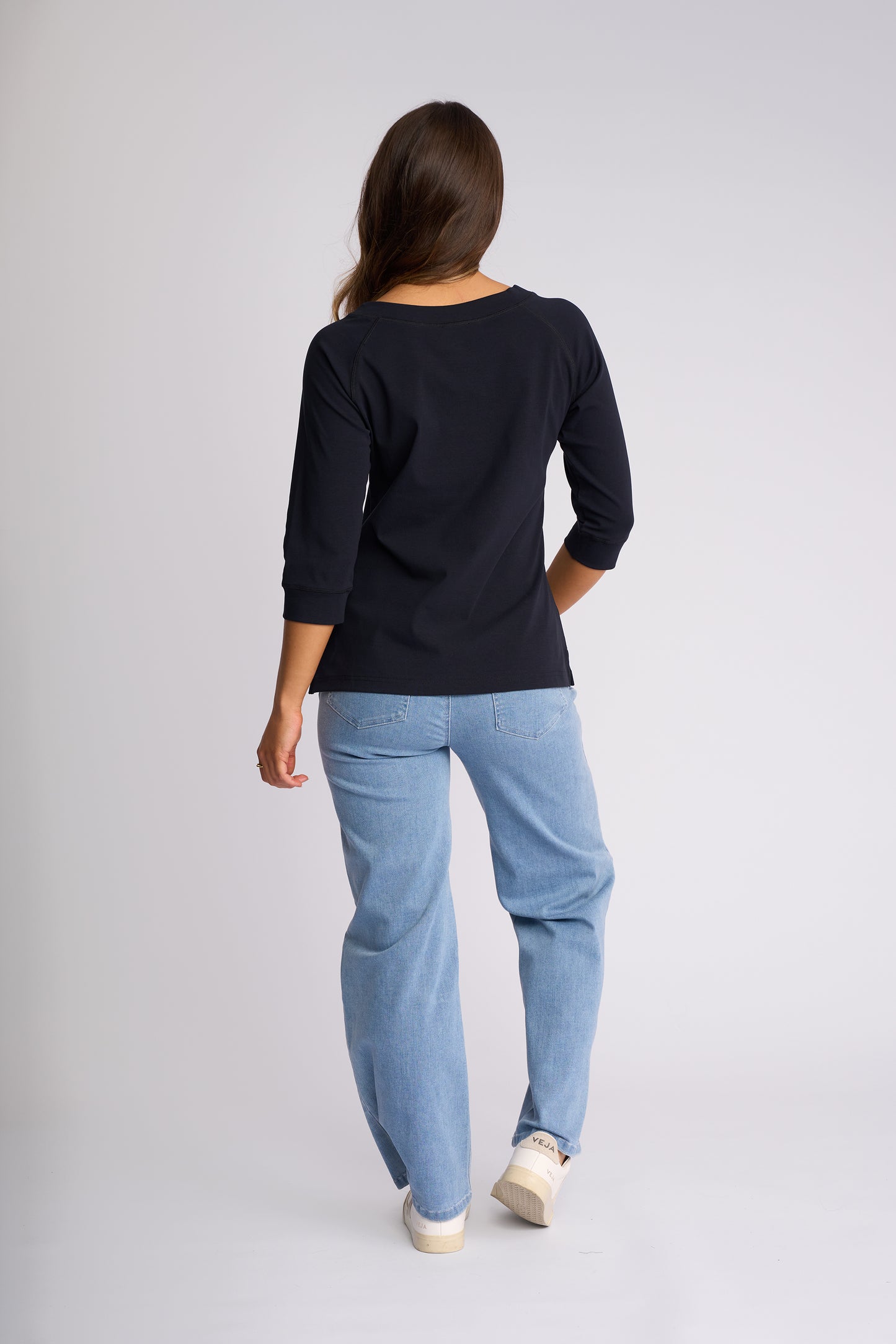 4381 - Canyon Top - Ink (3/4 Sleeve)