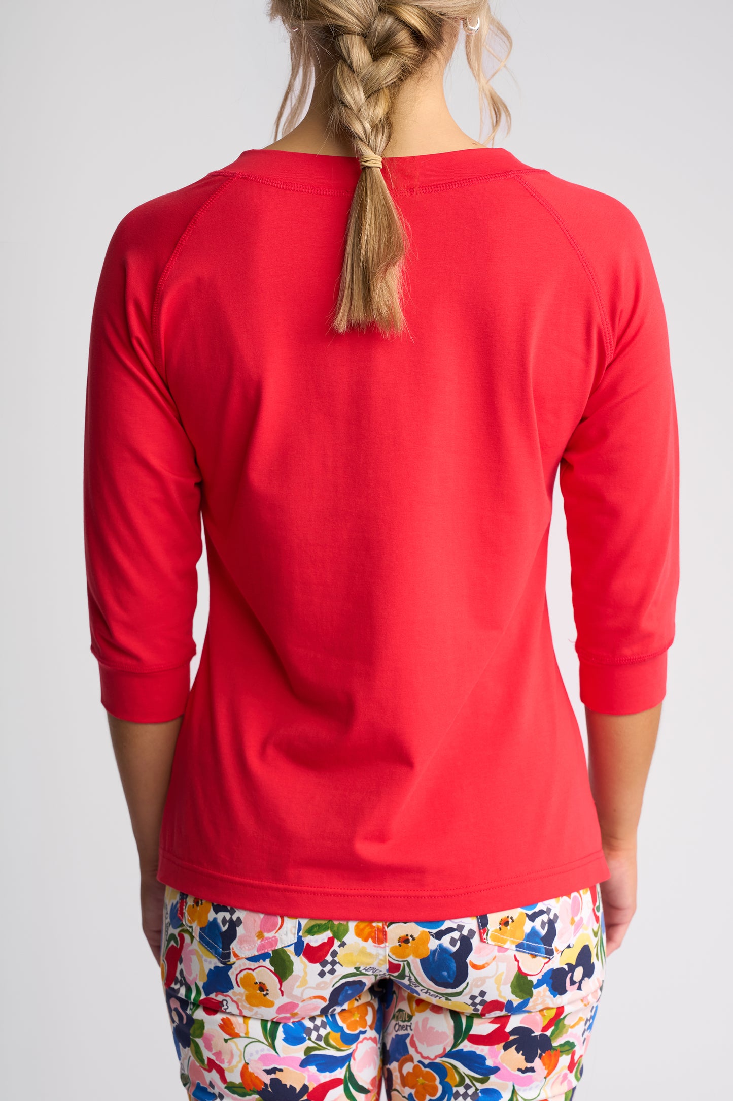 4381 - Canyon Top - Raspberry (3/4 Sleeve)
