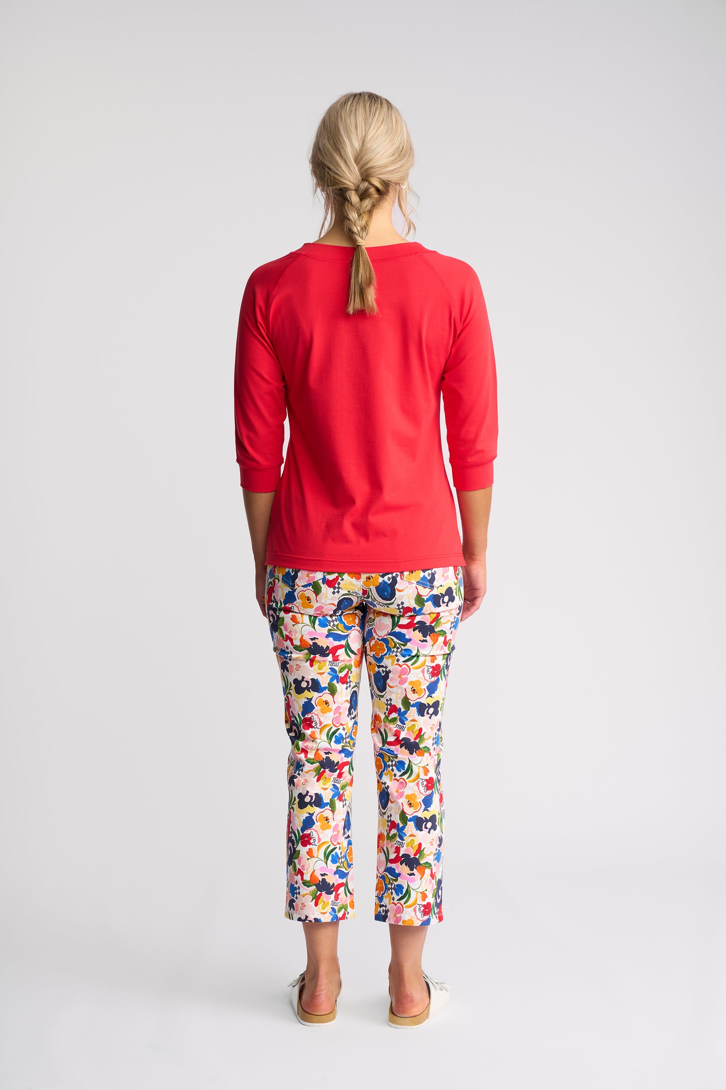 4381 - Canyon Top - Raspberry (3/4 Sleeve)
