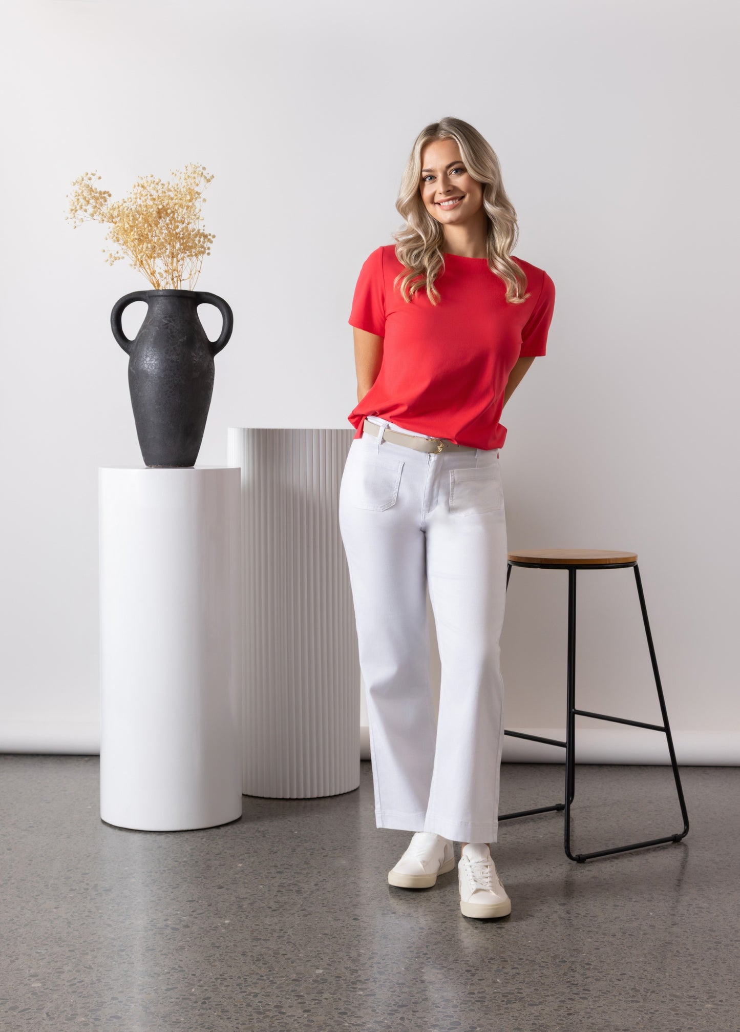 Daily Jean 5995A White Denim more sizes available