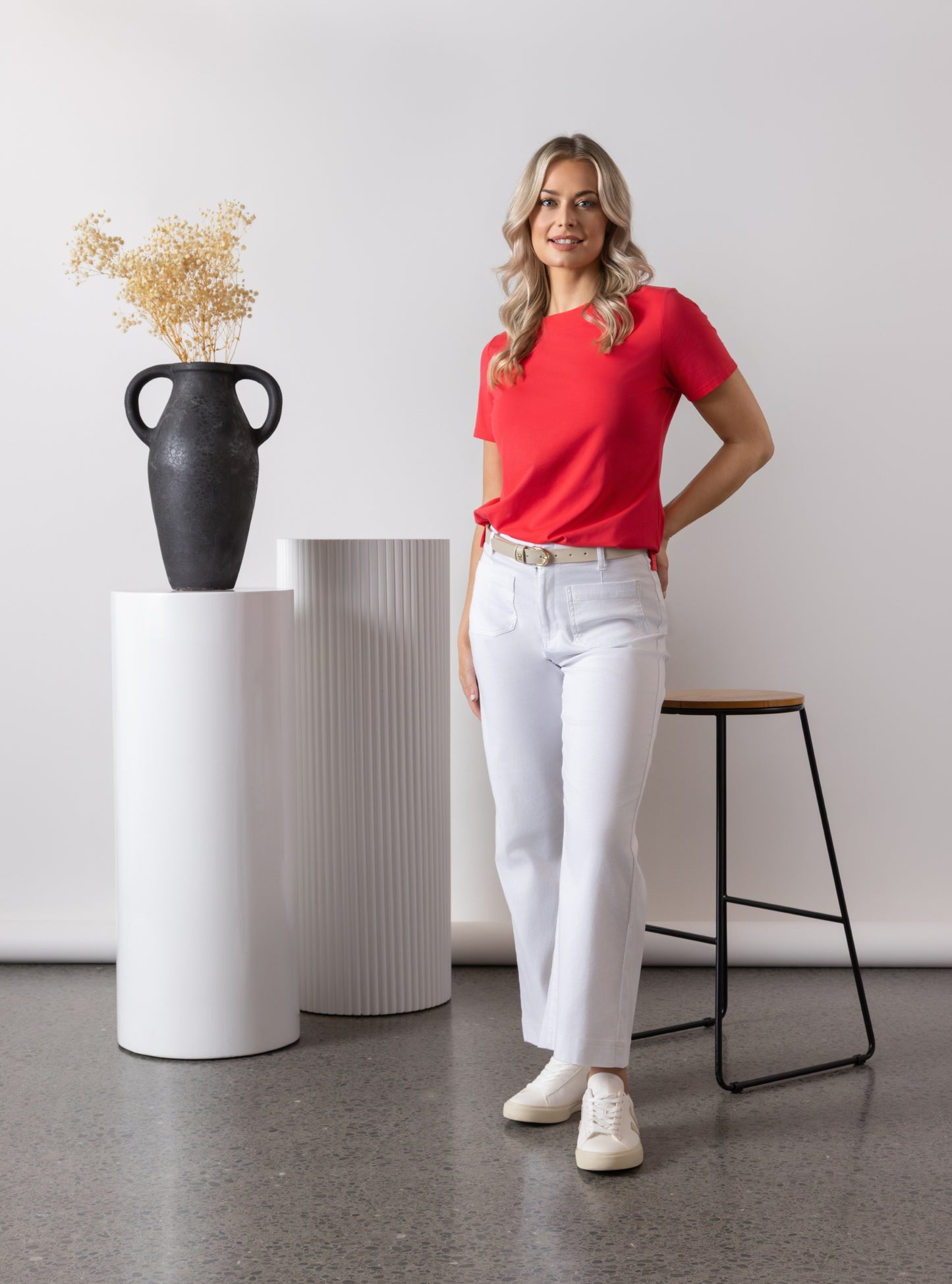 Daily Jean 5995A White Denim more sizes available