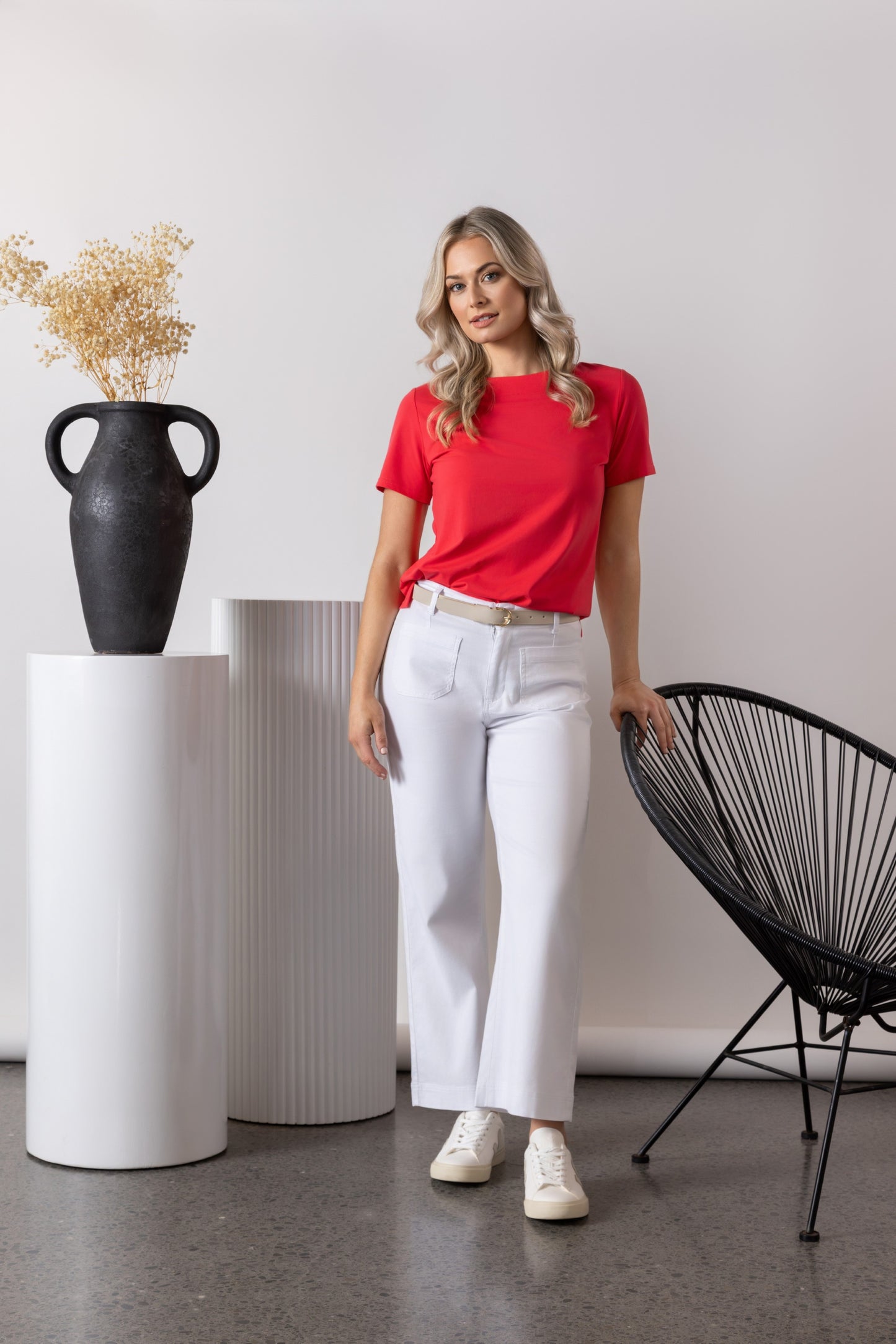 Daily Jean 5995A White Denim more sizes available