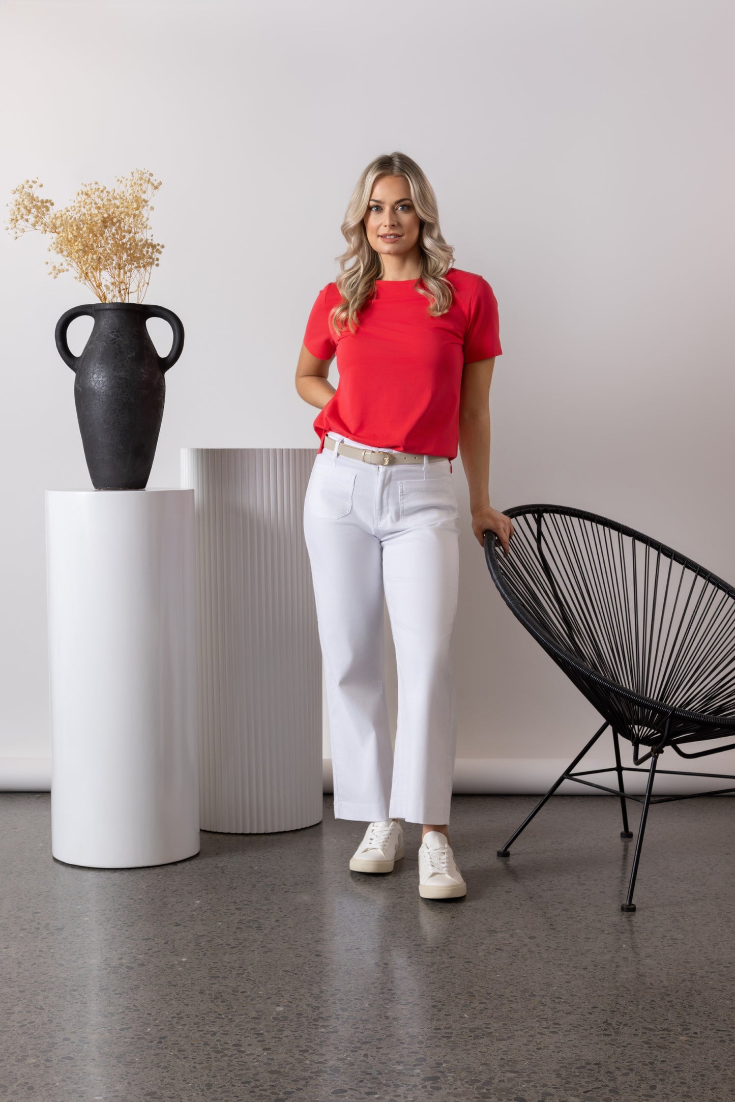 Daily Jean 5995A White Denim more sizes available