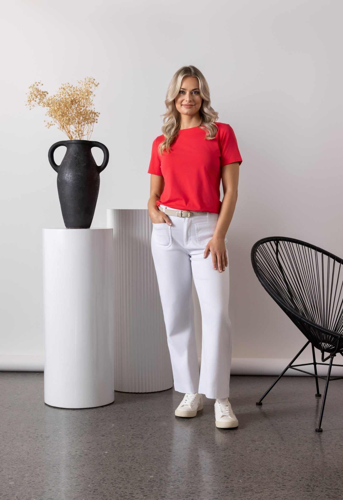 Daily Jean 5995A White Denim more sizes available