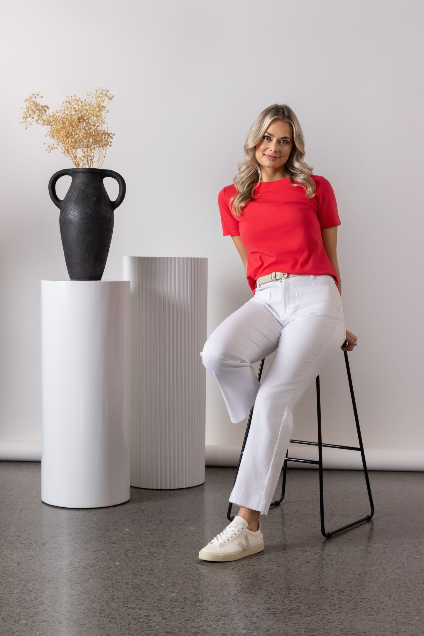 Daily Jean 5995A White Denim more sizes available