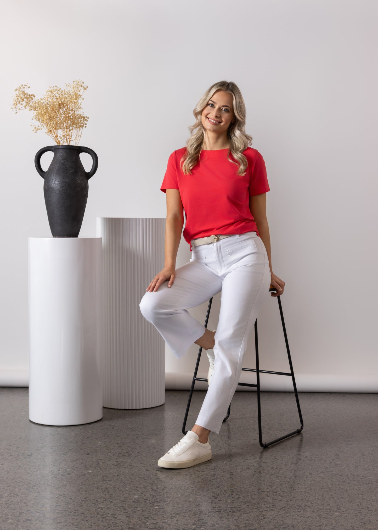 Daily Jean 5995A White Denim more sizes available