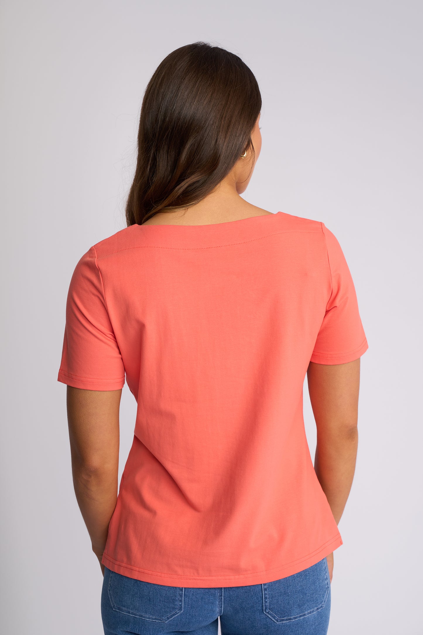 4489 - Raya Top - Coral