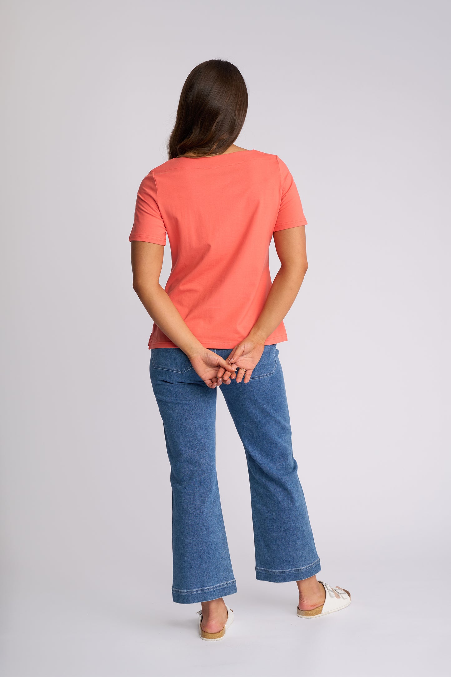 4489 - Raya Top - Coral