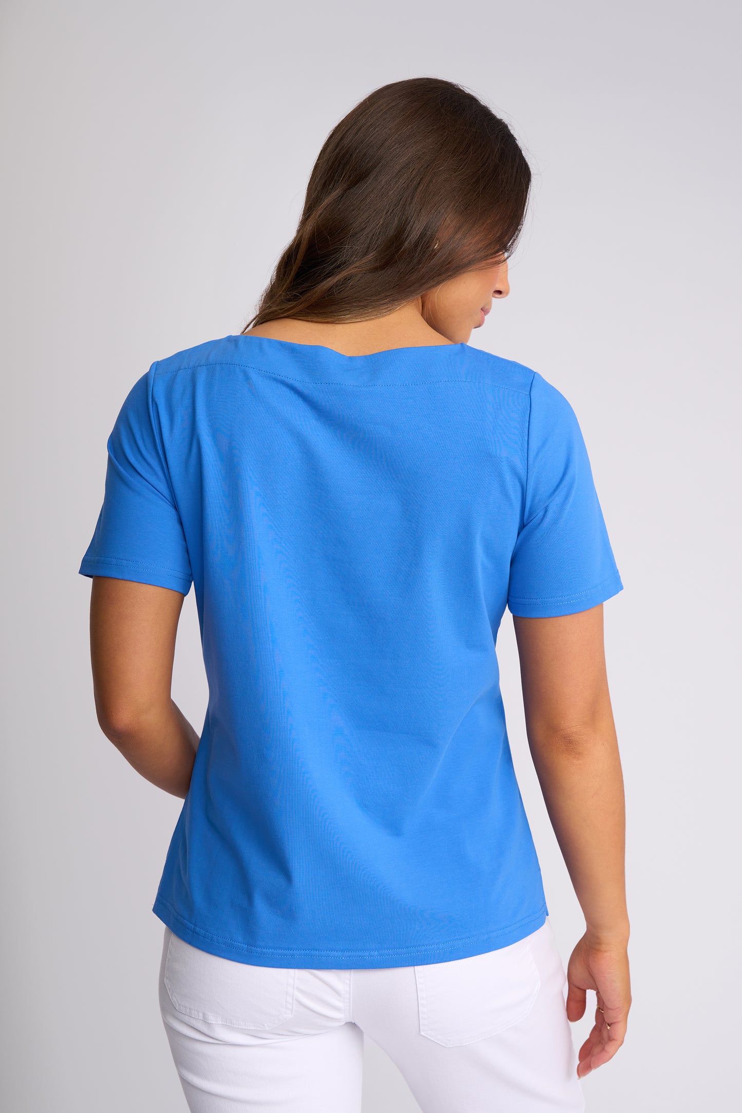 4489 - Raya Top - French Blue