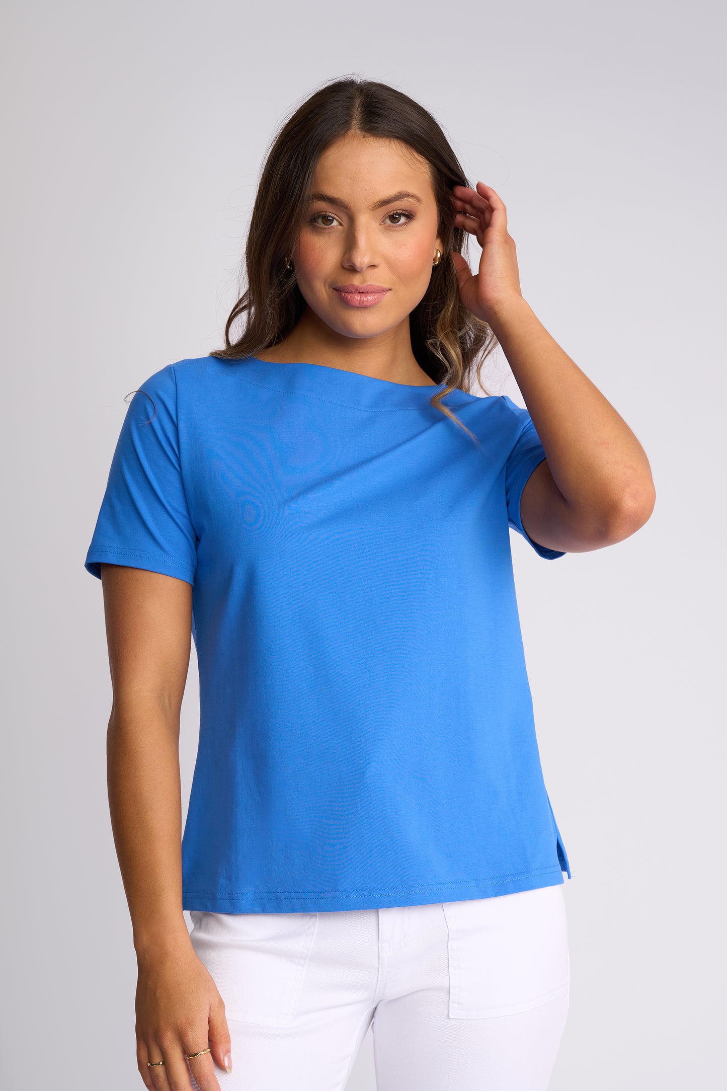 4489 - Raya Top - French Blue