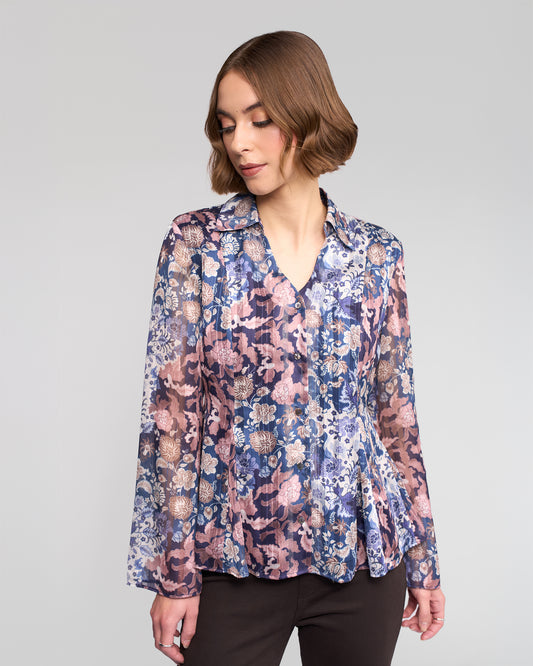 Valley Chiffon Shirt - Rhea
