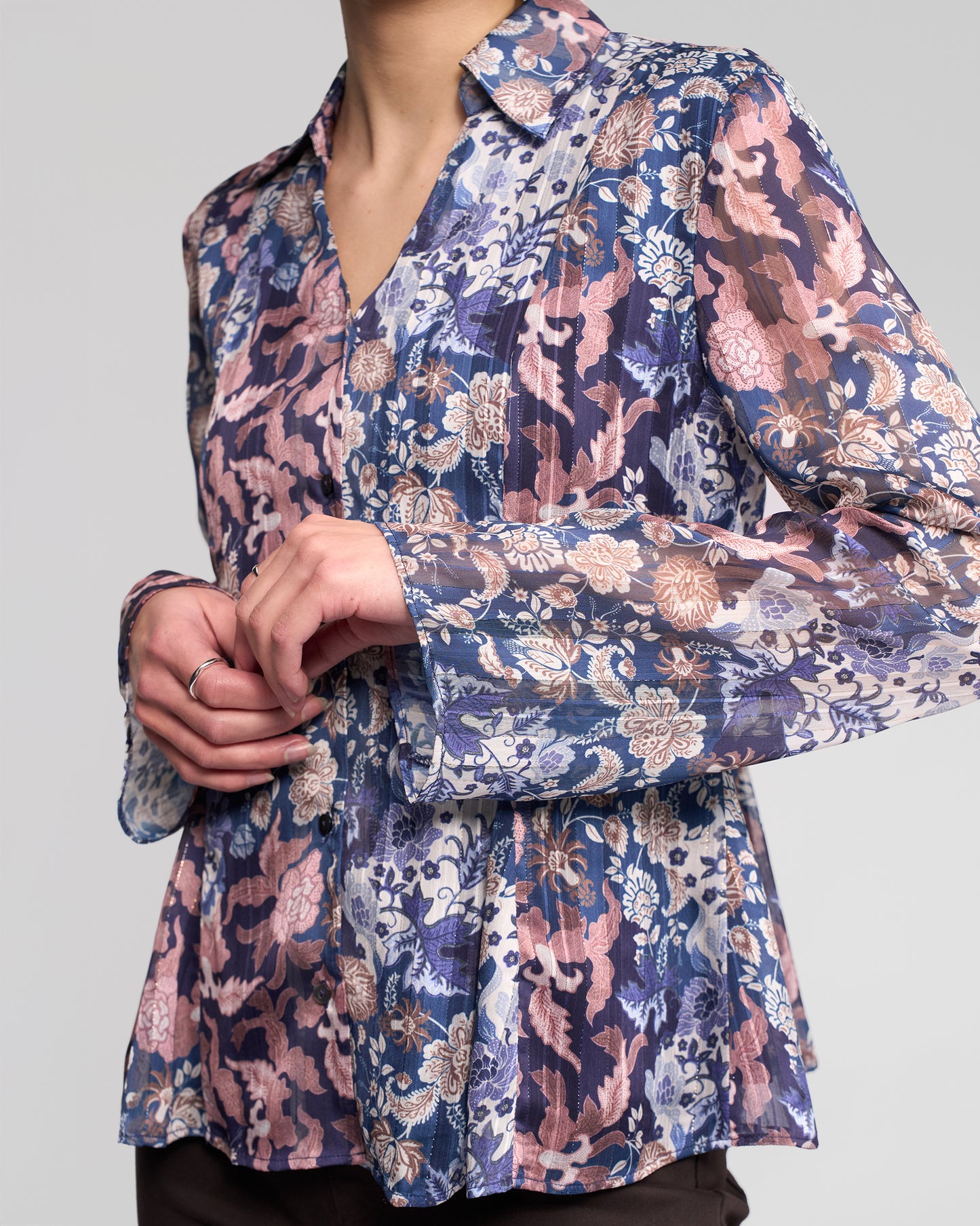 Valley Chiffon Shirt - Rhea