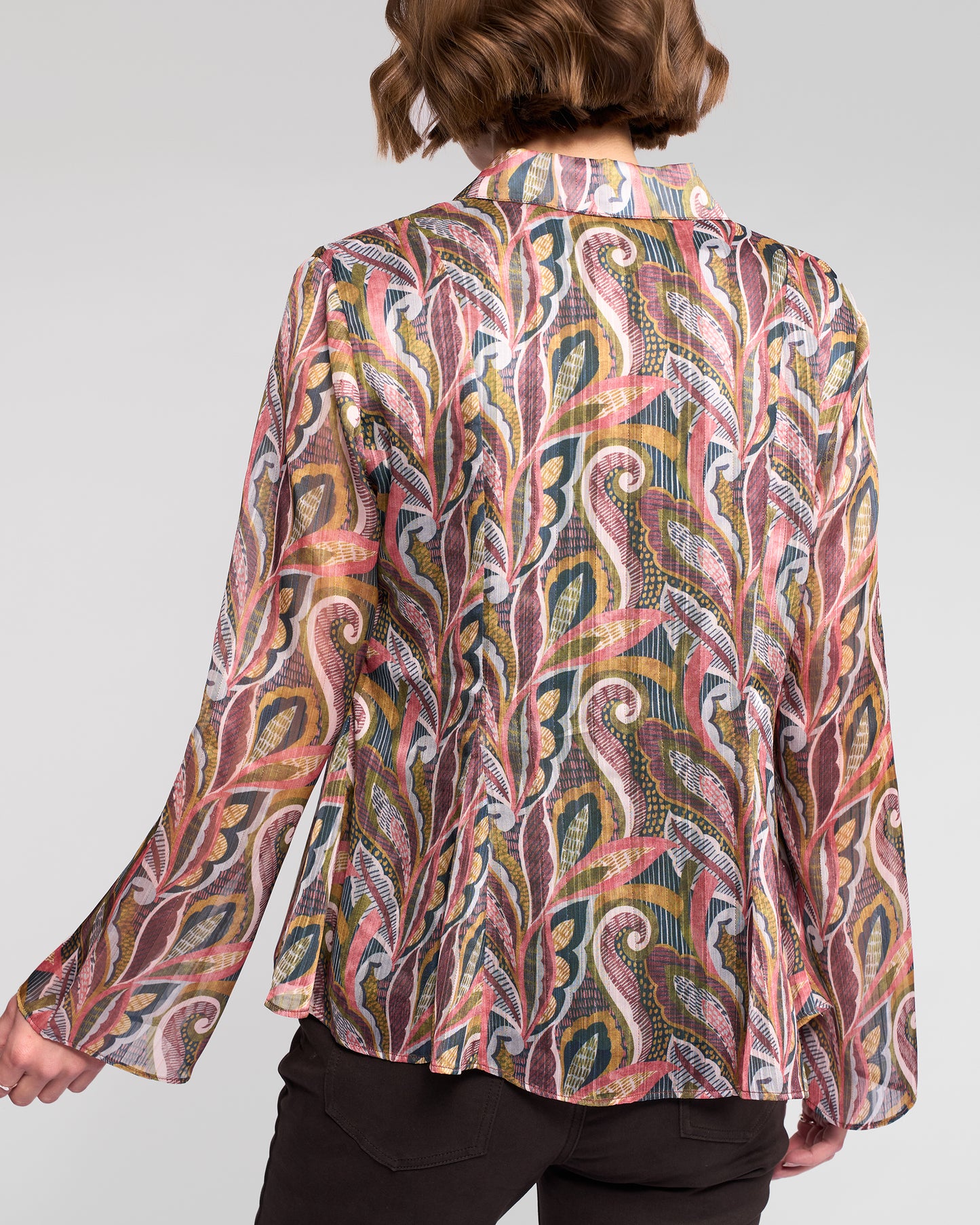 Valley Chiffon Shirt - Sable