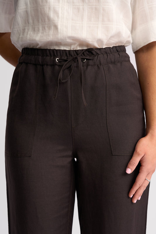 5016 - Oxford Pant - Chocolate
