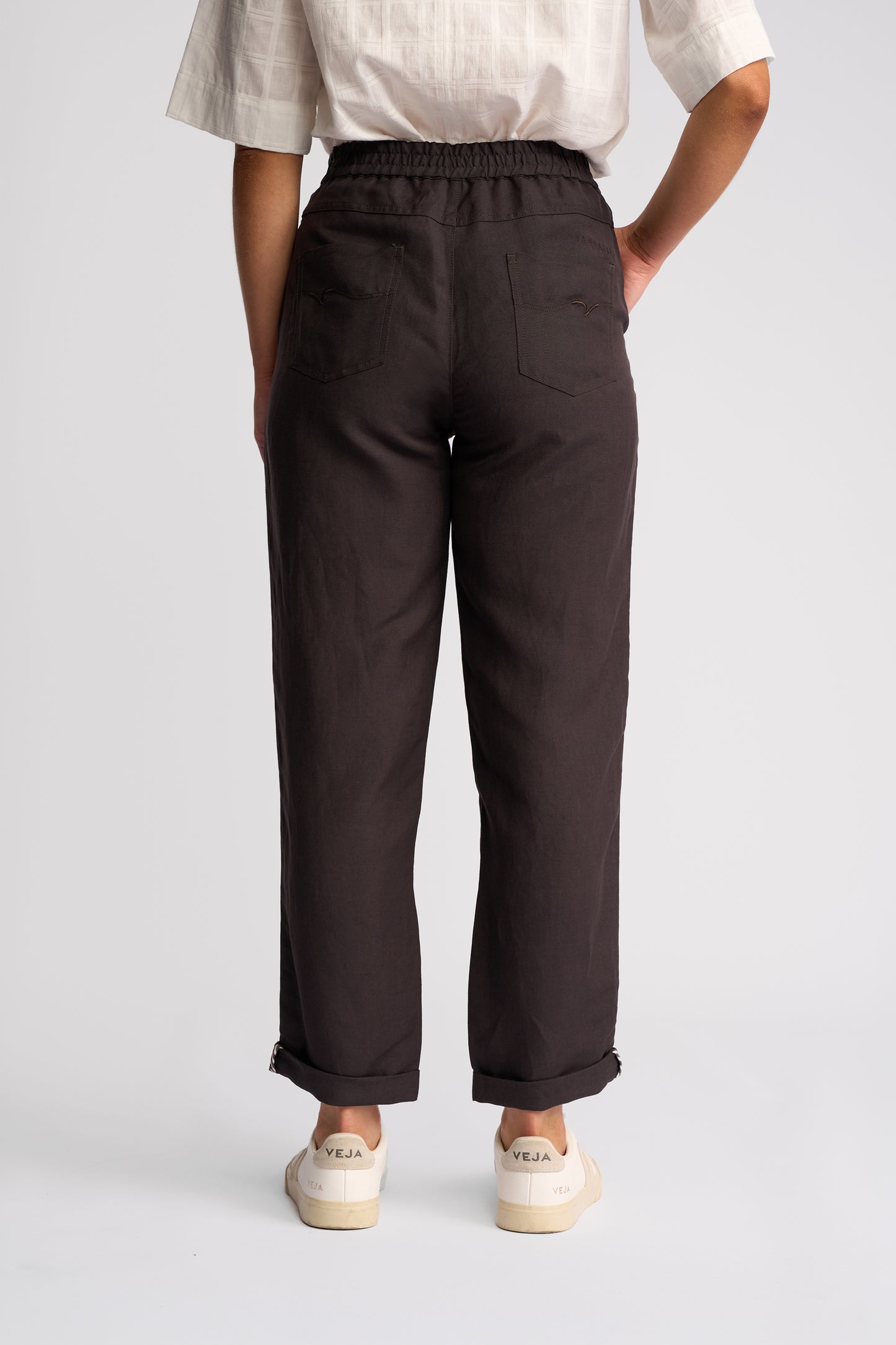 5016 - Oxford Pant - Chocolate - (Due 2nd Week Aug)