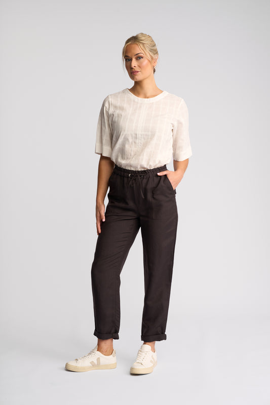5016 - Oxford Pant - Chocolate
