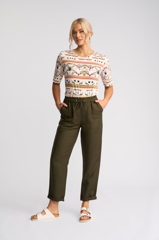 5016 - Oxford Pant - Khaki