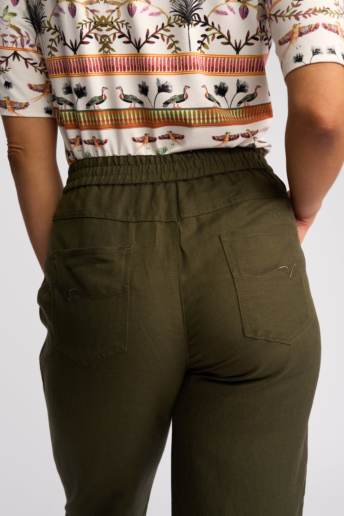 5016 - Oxford Pant - Khaki - (Due 2nd Week Aug)