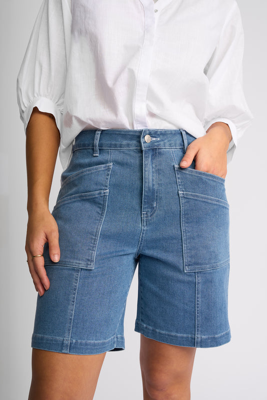 5033 - Raven Short - Blue Hue Denim - (Due 2nd Week Aug)