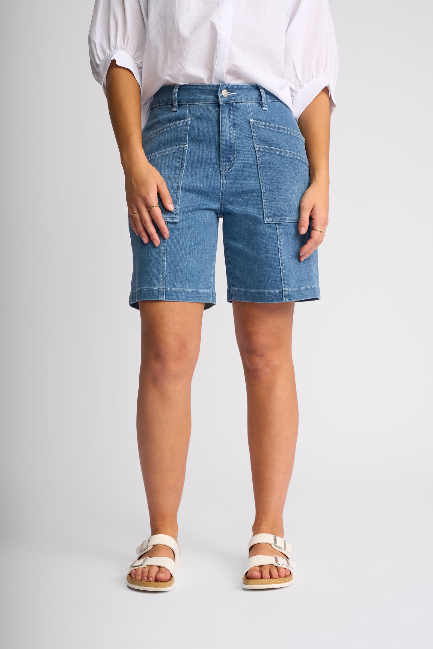 5033 - Raven Short - Blue Hue Denim - (Due 2nd Week Aug)