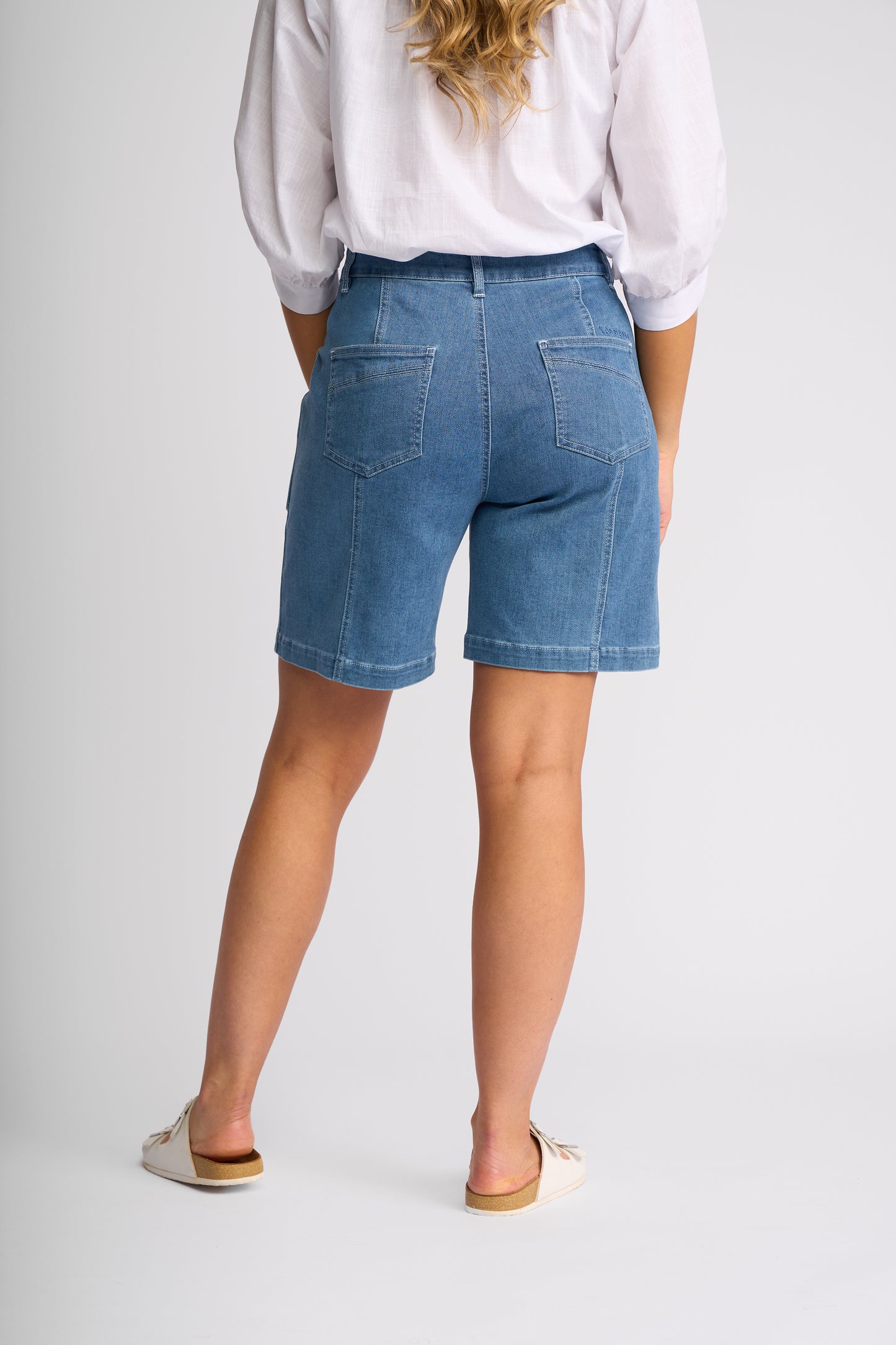 5033 - Raven Short - Blue Hue Denim - (Due 2nd Week Aug)