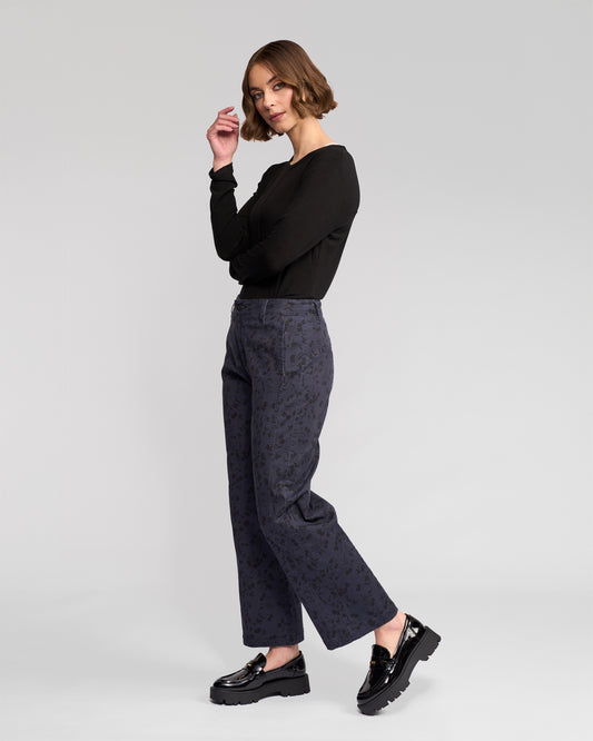 Neve Denim Pant - 5045A - Noir