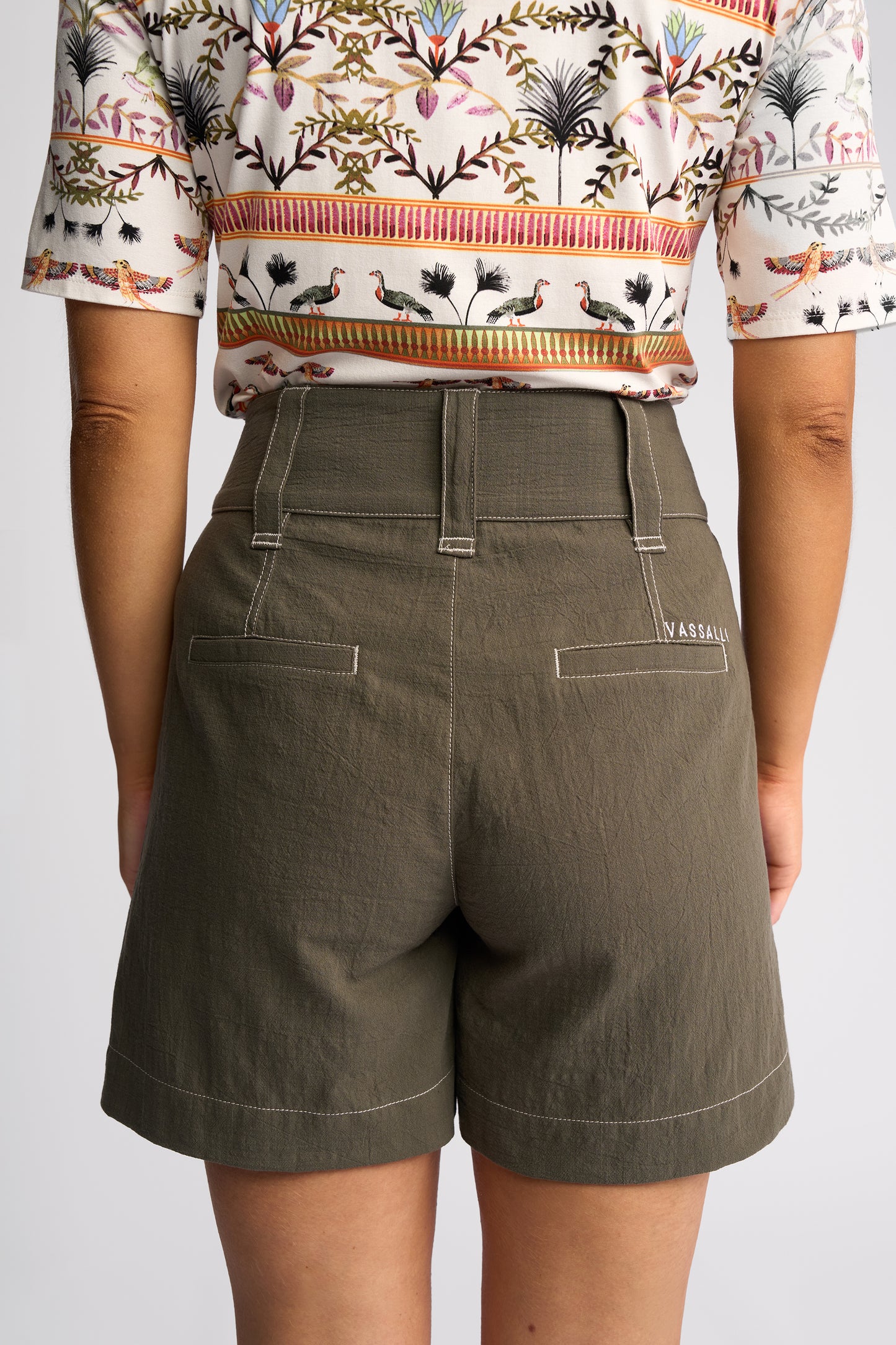 5055 - Lucy Short - Olive - (Due 2nd Week Aug)