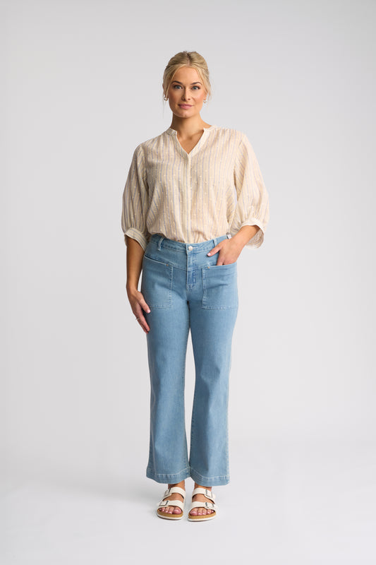 5065 - Villa Jean - Light Wash Denim - (Due 2nd Week Aug)