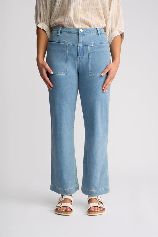 5065 - Villa Jean - Light Wash Denim - (Due 2nd Week Aug)