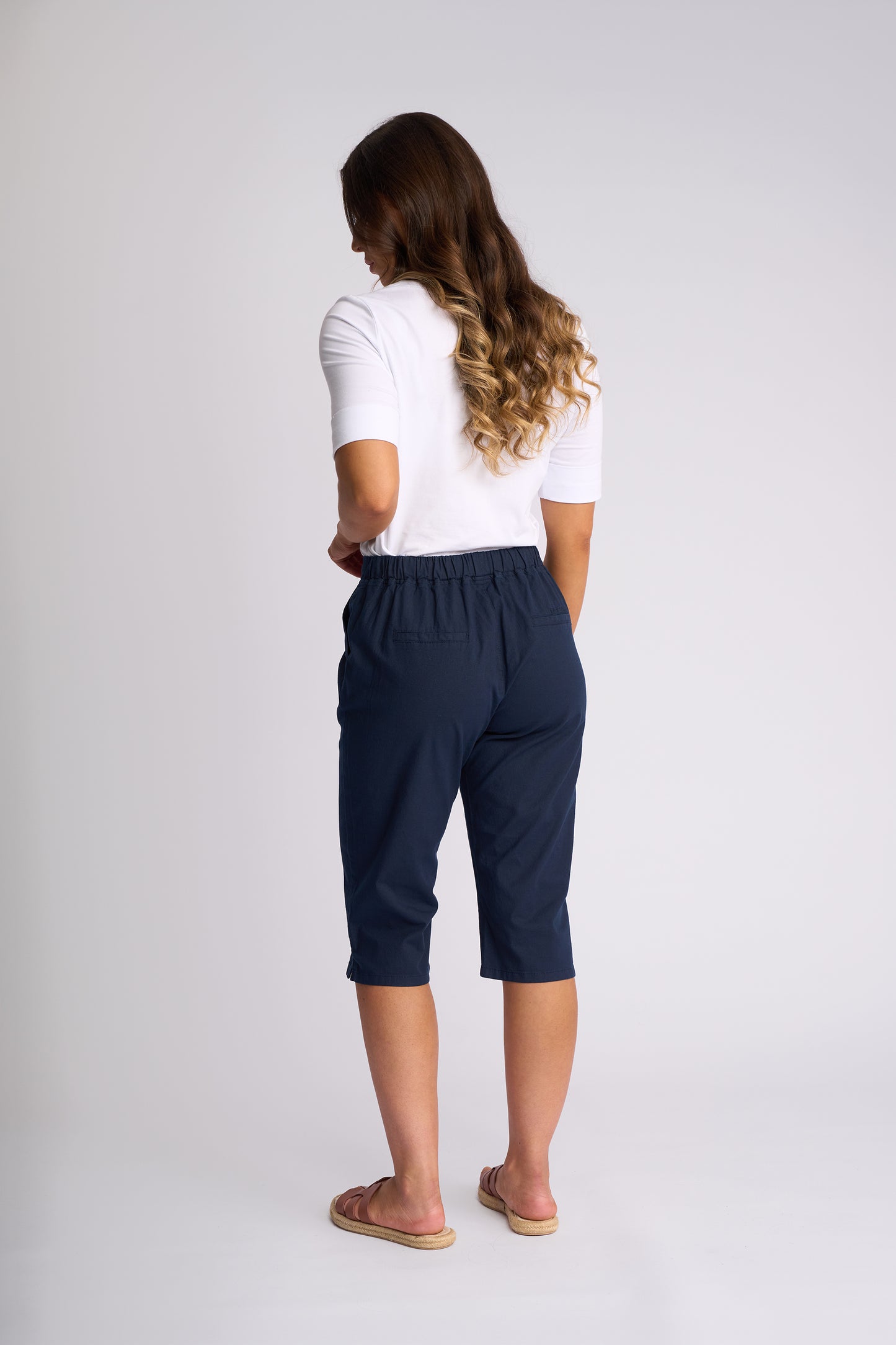 5789N - Drew 3/4 Pant - Ink - (Due 2nd Week Aug)