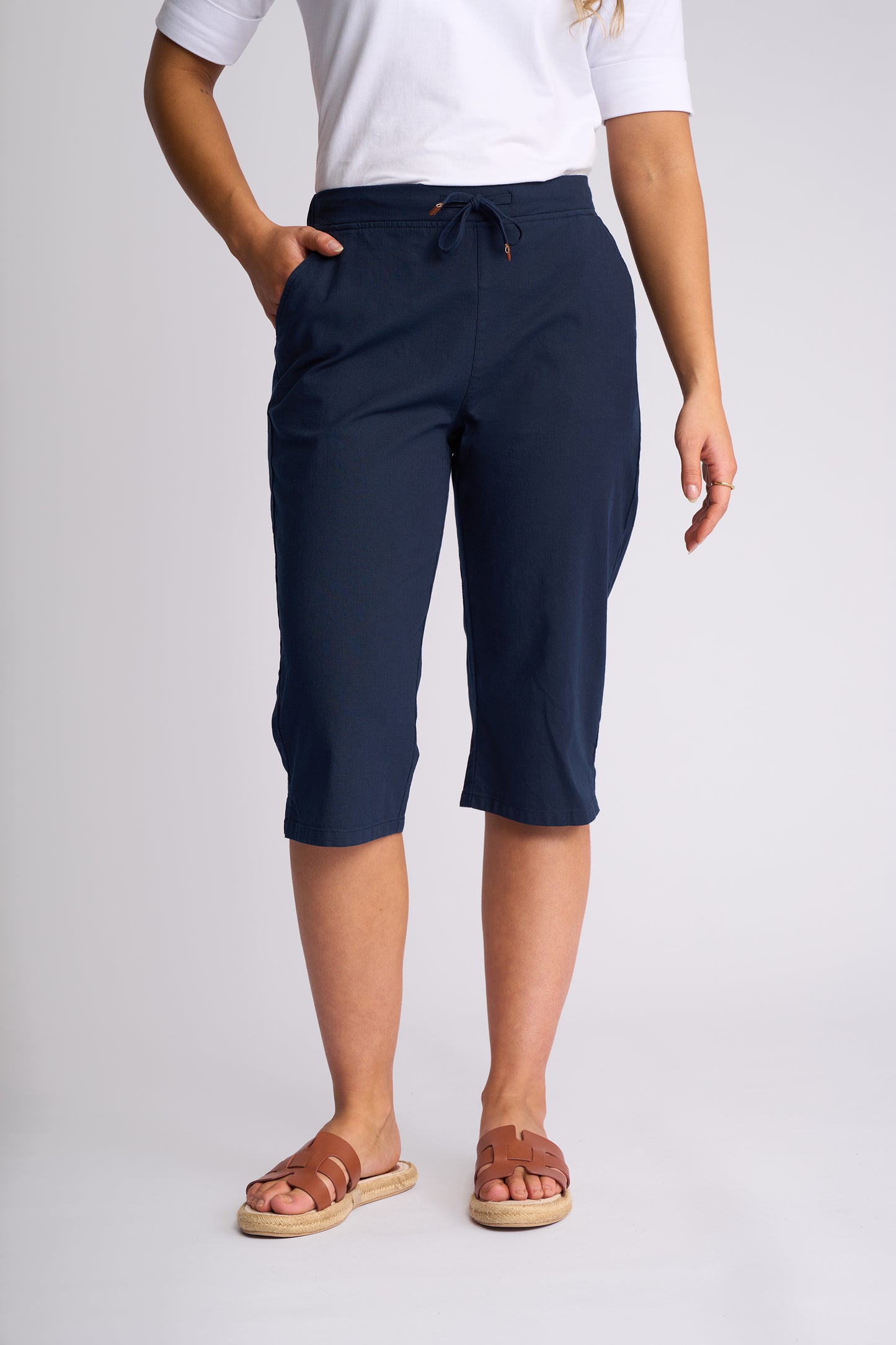 5789N - Drew 3/4 Pant - Ink - (Due 2nd Week Aug)