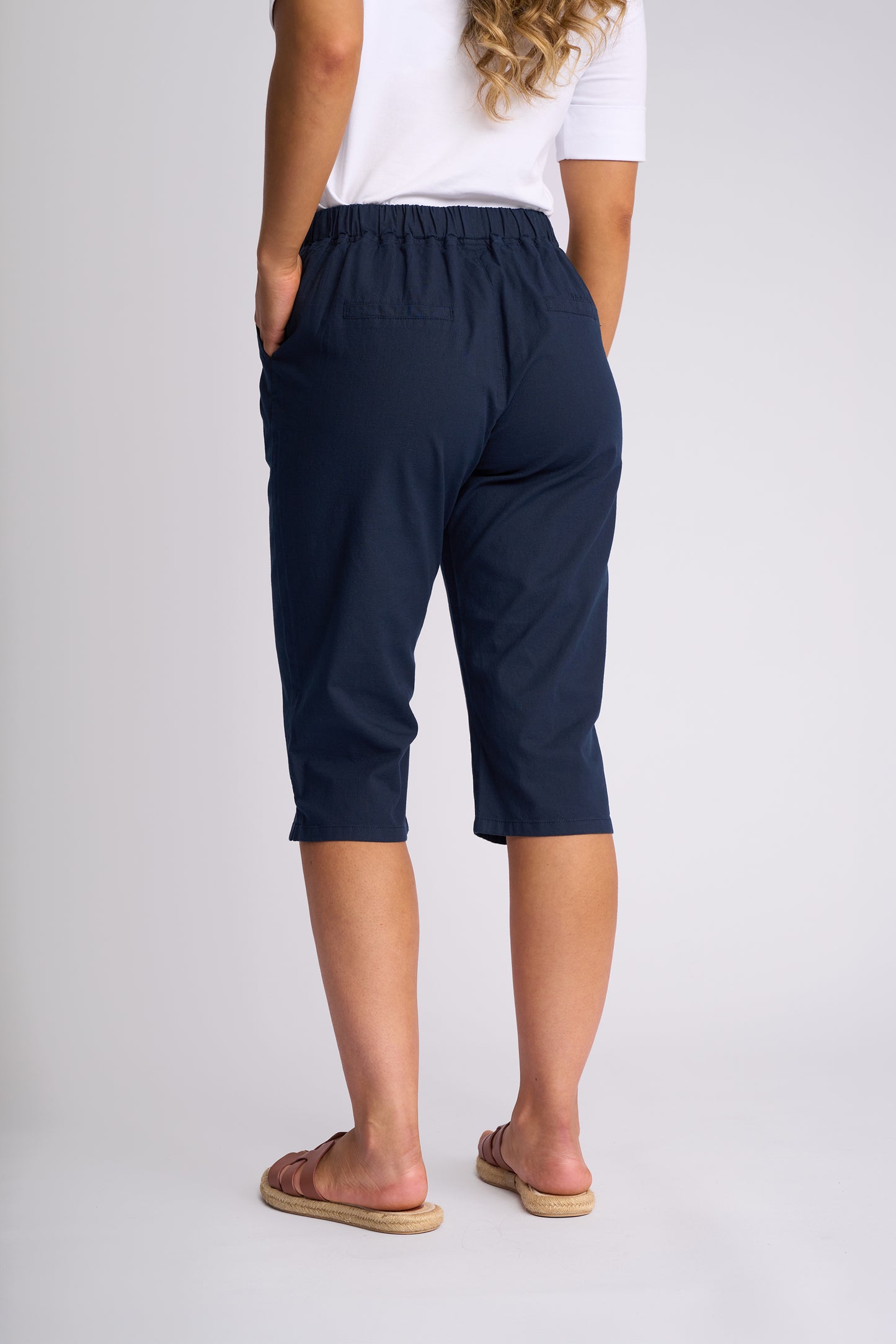 5789N - Drew 3/4 Pant - Ink - (Due 2nd Week Aug)