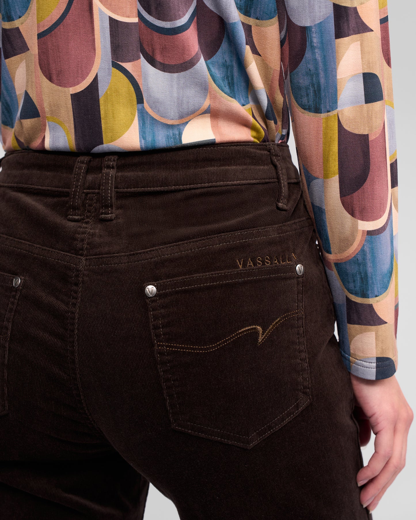 Arch Cord Pant - 5911M - Walnut