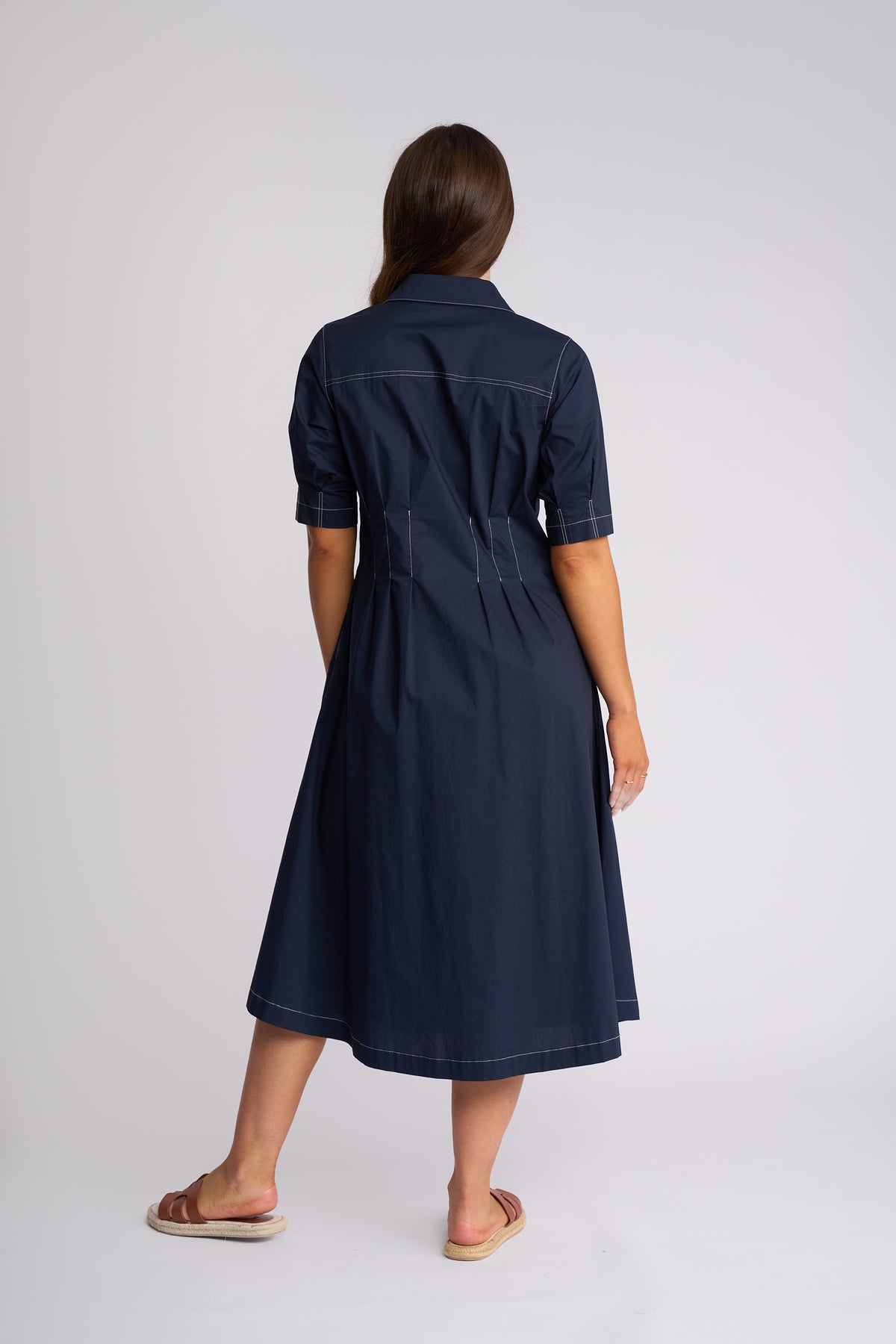 6114 - Addie Dress - Ink