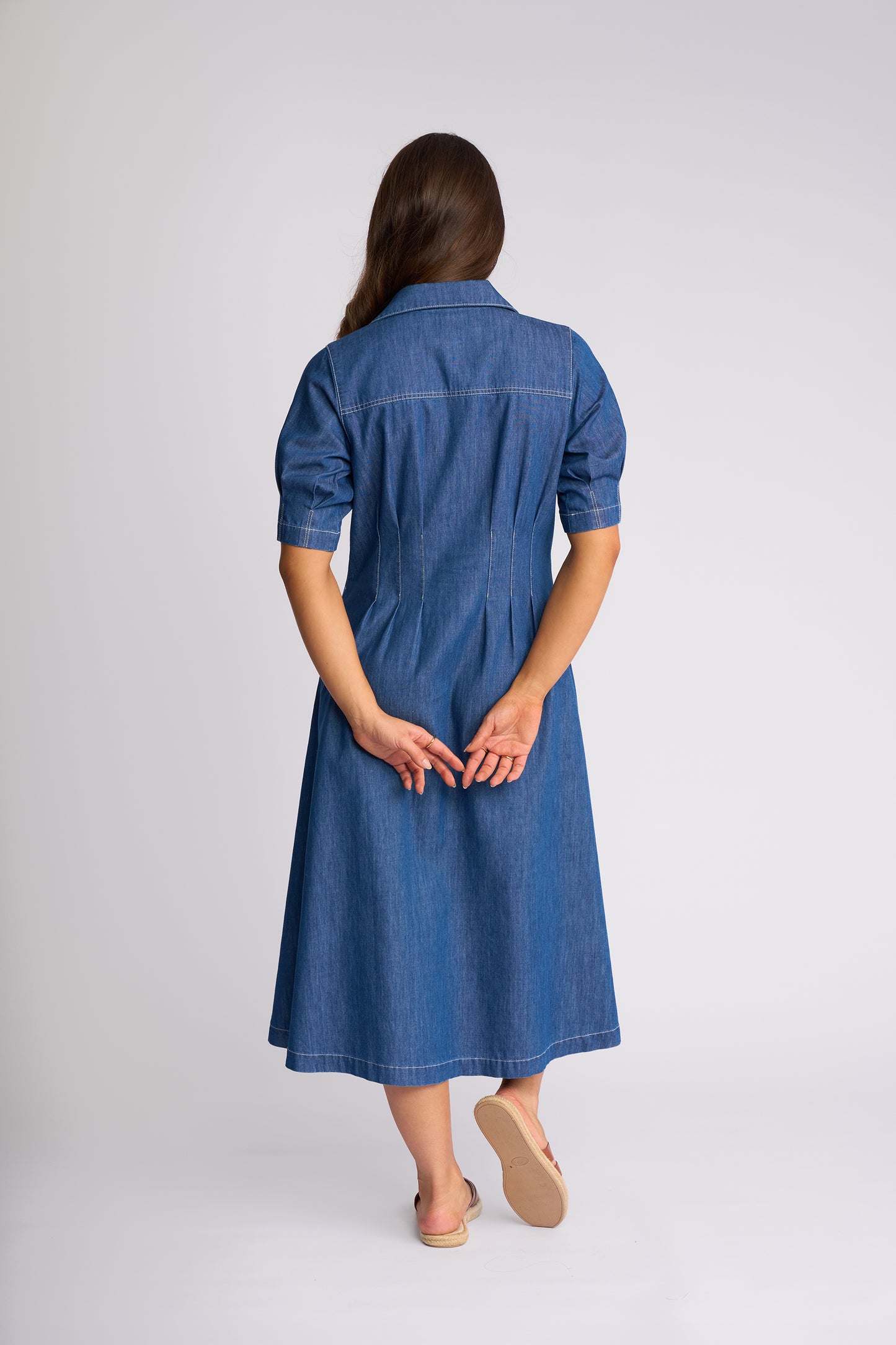 6114 - Addie Dress - Ocean