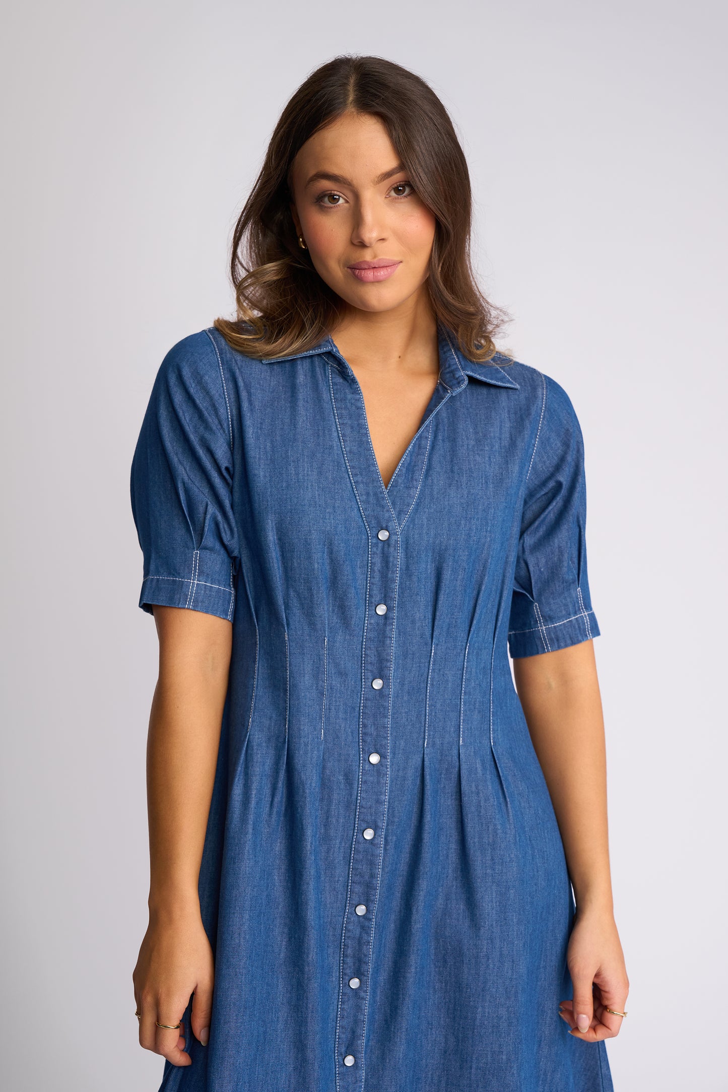 6114 - Addie Dress - Ocean