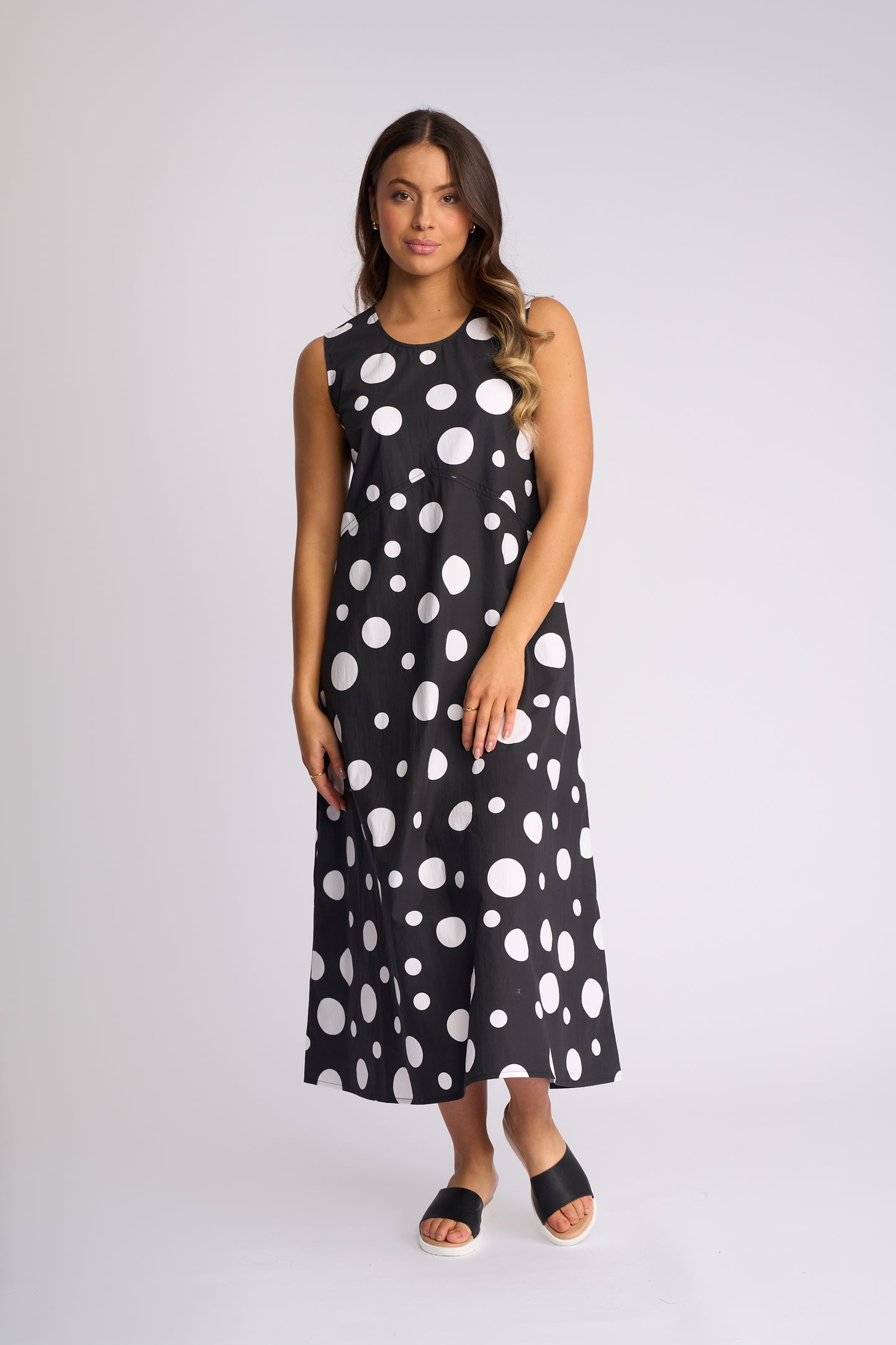 6128 - Blake Dress - Spot (Due 3rd Week Aug)