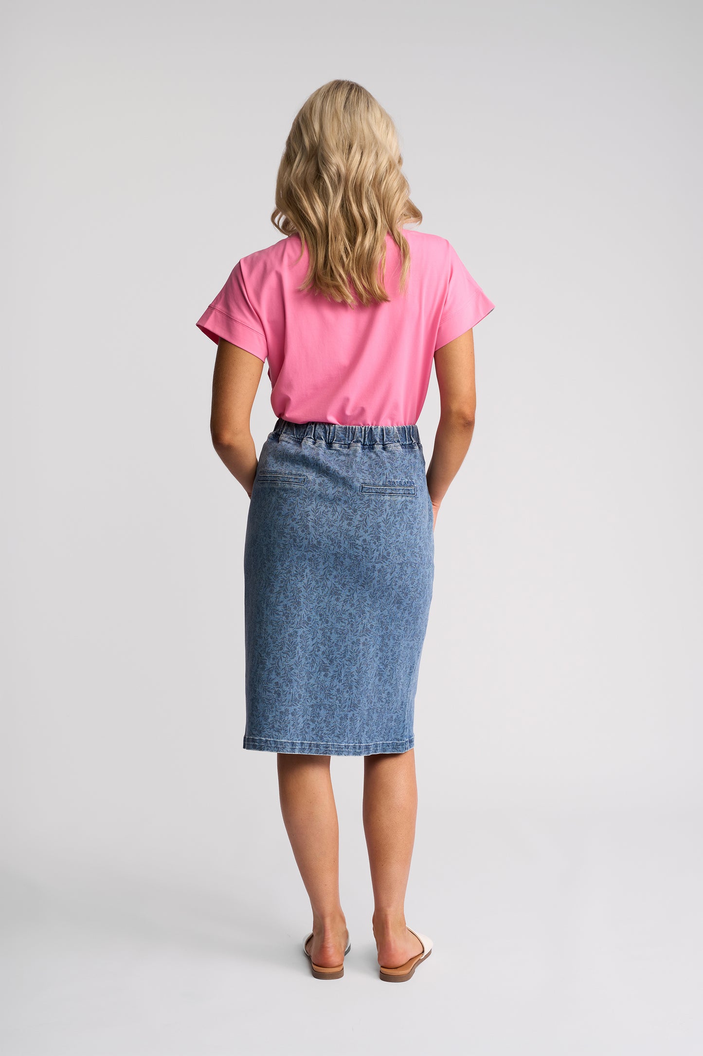 7066P - Terra Skirt - Wisteria Denim (Due 3rd Week Aug)