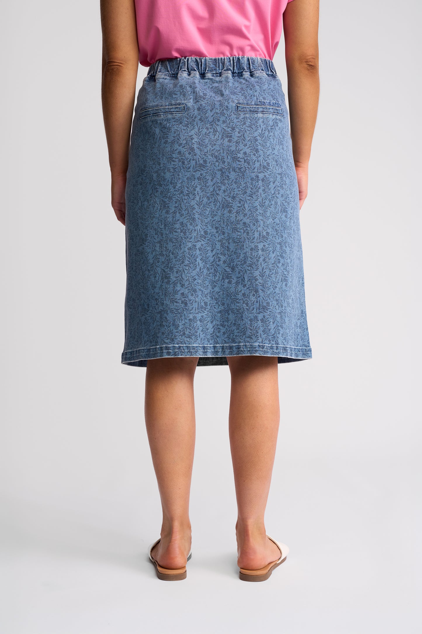 7066P - Terra Skirt - Wisteria Denim (Due 3rd Week Aug)