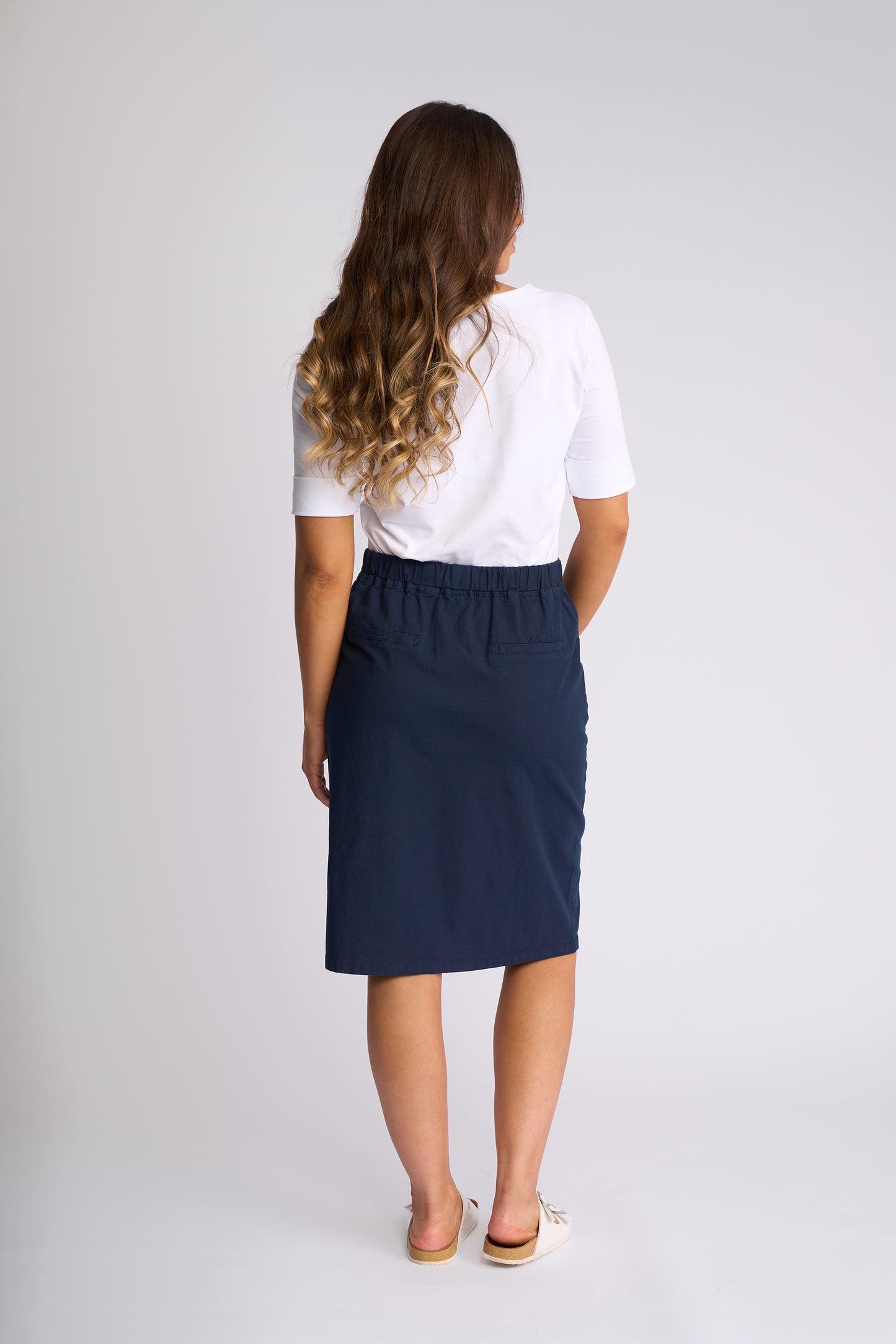 7067N - Belen Skirt - Ink (Due 3rd Week Aug)