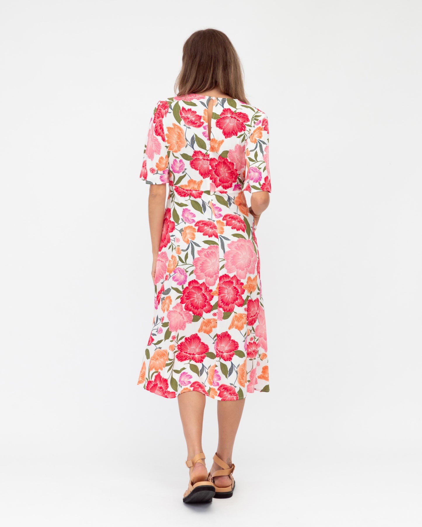 Label of Love - Yaasmin Dress - LOLE11003-1 - Floral - 1 x Medium left - 50% Off