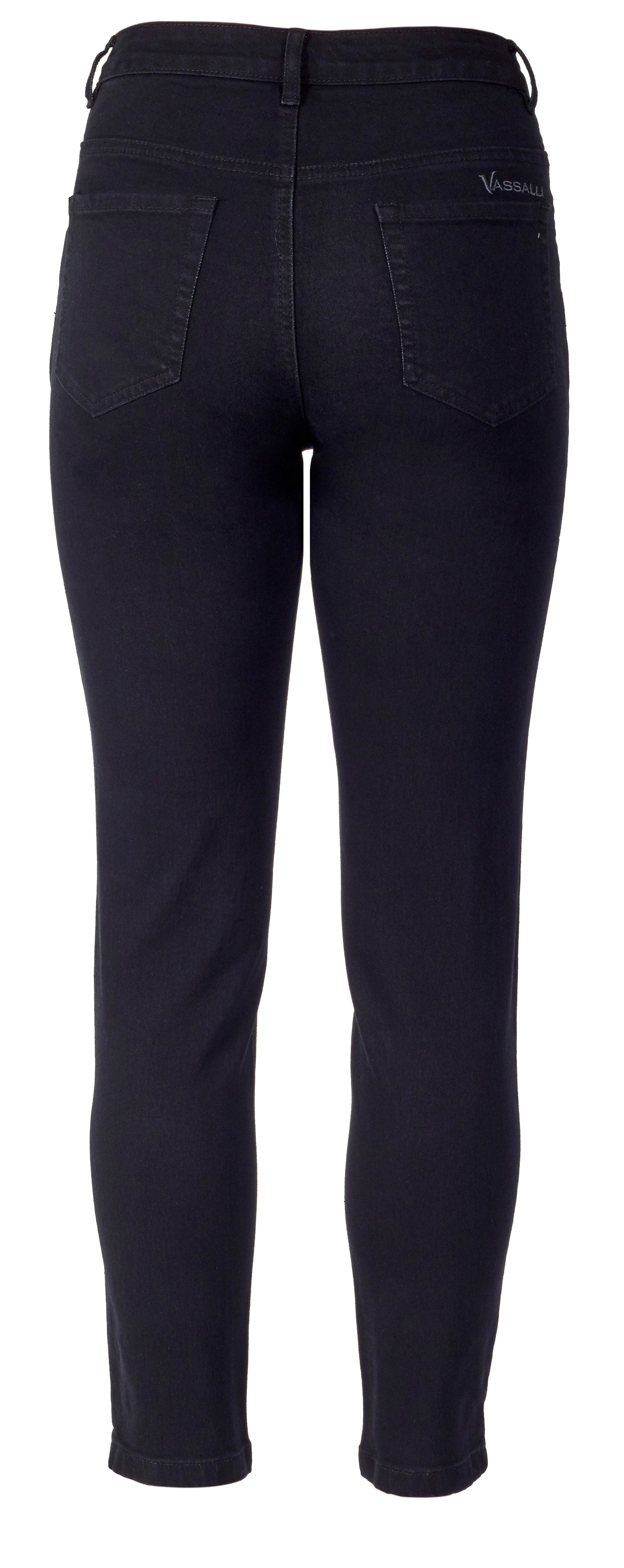 Vassalli - Pant - Style 5744 - Ankle Grazer Black - Stock available please enquire