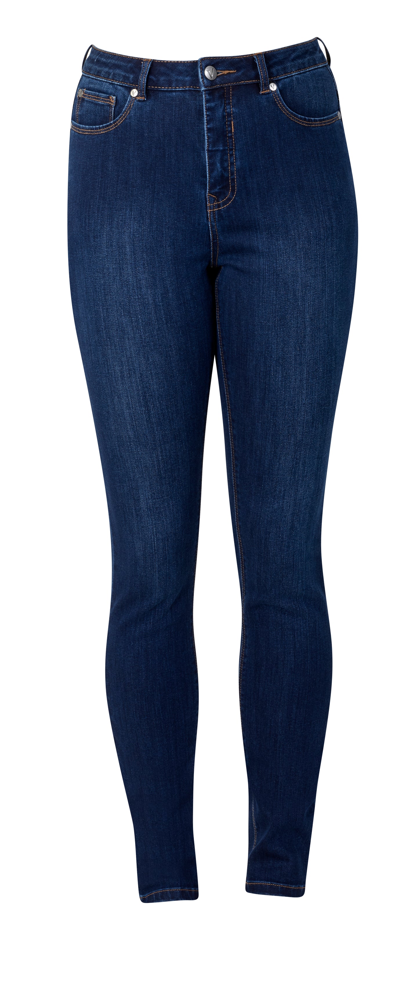 Vassalli - Style 5897 - Skinny Full Length Jean - Indigo
